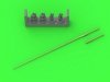 Master GM-72-019 German WWII 1,4m rod antenna (for Fu 7 radio set) (1pc) 1/72